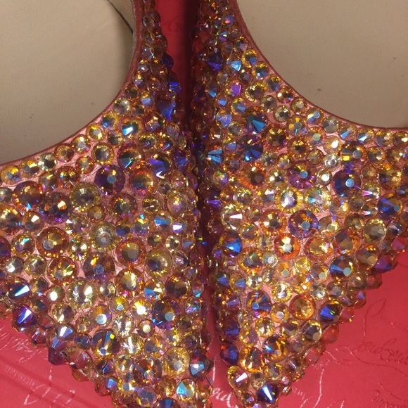 *SOLD* Louboutin Swarovski Strass 60mm heels - Picture 11 of 12